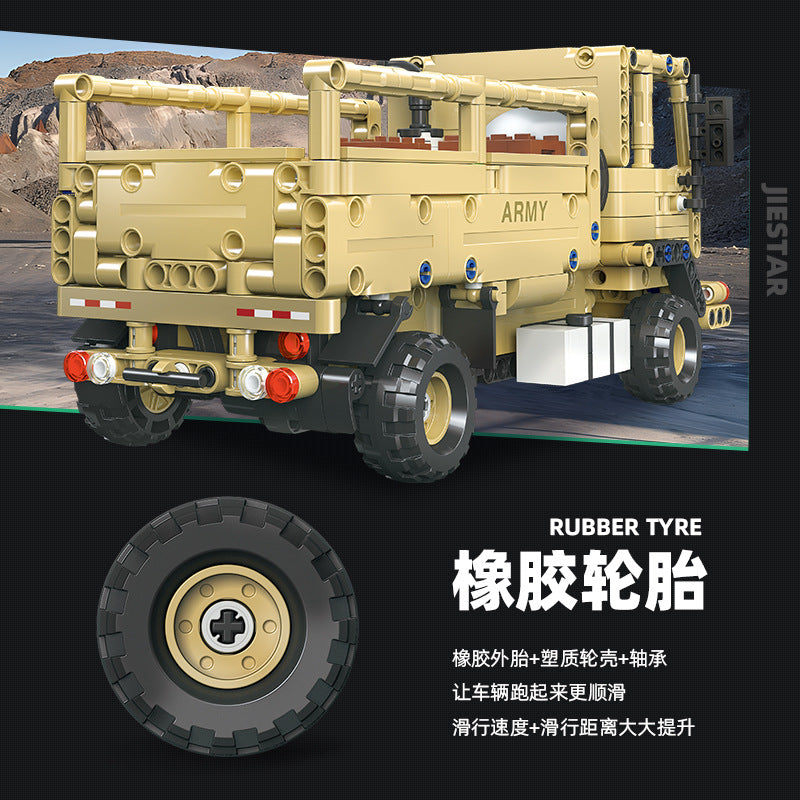 m1078 light medium tactical vehicle - 613 pcs | jiestar 58125 - 1