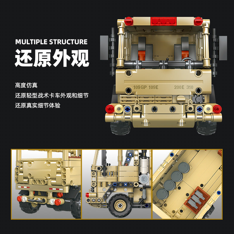 m1078 light medium tactical vehicle - 613 pcs | jiestar 58125 - 3