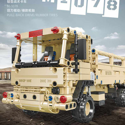 m1078 light medium tactical vehicle - 613 pcs | jiestar 58125 - 6