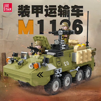 m1126 infantry carrier vehicle building set | jiestar 61030 - 1