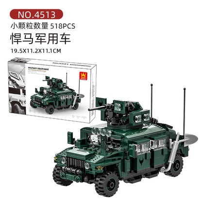 m1151 enhanced armament carrier building blocks set - wange bricks - 4