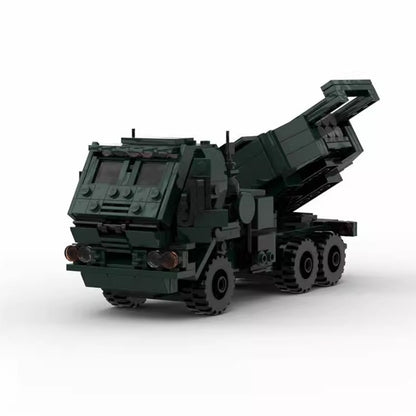 m142 himars rocket launcher truck set | moc-77675 - 2