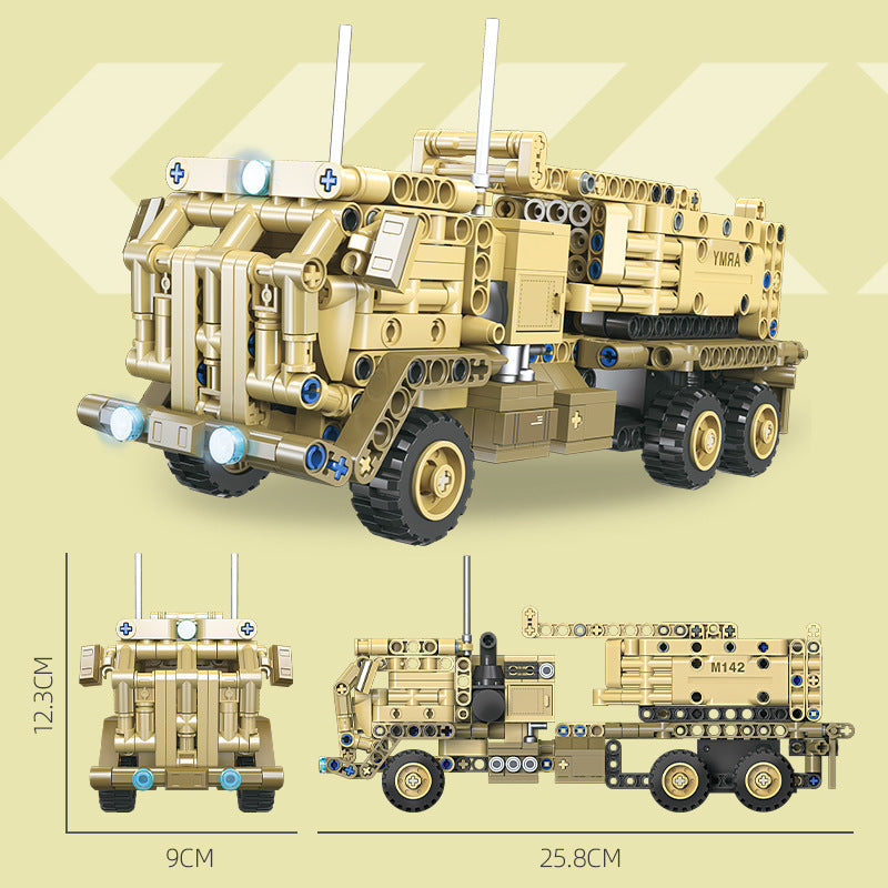 m142 light multiple rocket launcher - 629 pcs | jiestar 58157 - 2