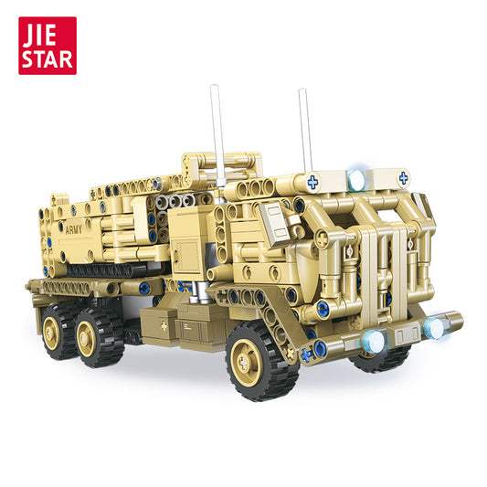 m142 light multiple rocket launcher - 629 pcs | jiestar 58157 - 4