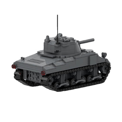m4 sherman tank building set | moc-154436 - 3