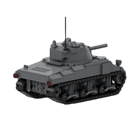 m4 sherman tank building set | moc-154436 - 3