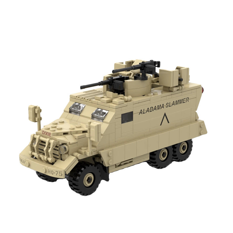 m818 gun-truck building set | alabama slammer | moc-148069 - 5