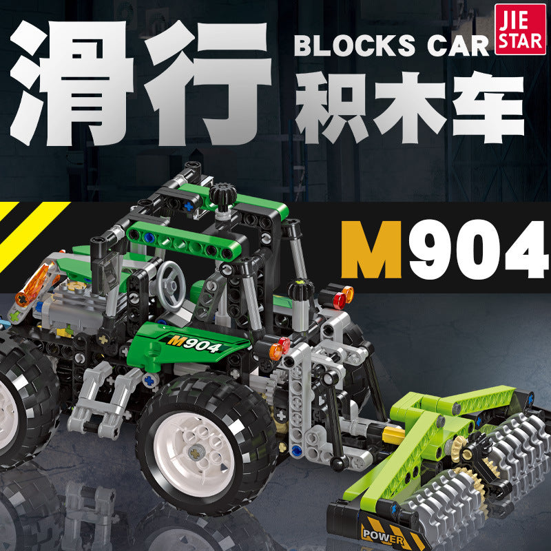 m904 the farm tractor - 565 pcs | jiestar 91003 - 1