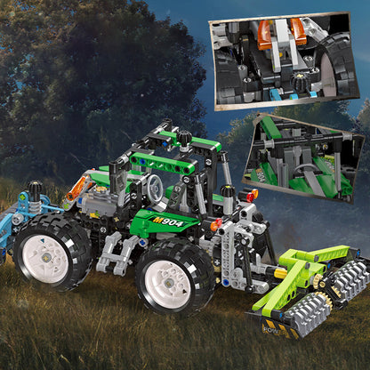 m904 the farm tractor - 565 pcs | jiestar 91003 - 3