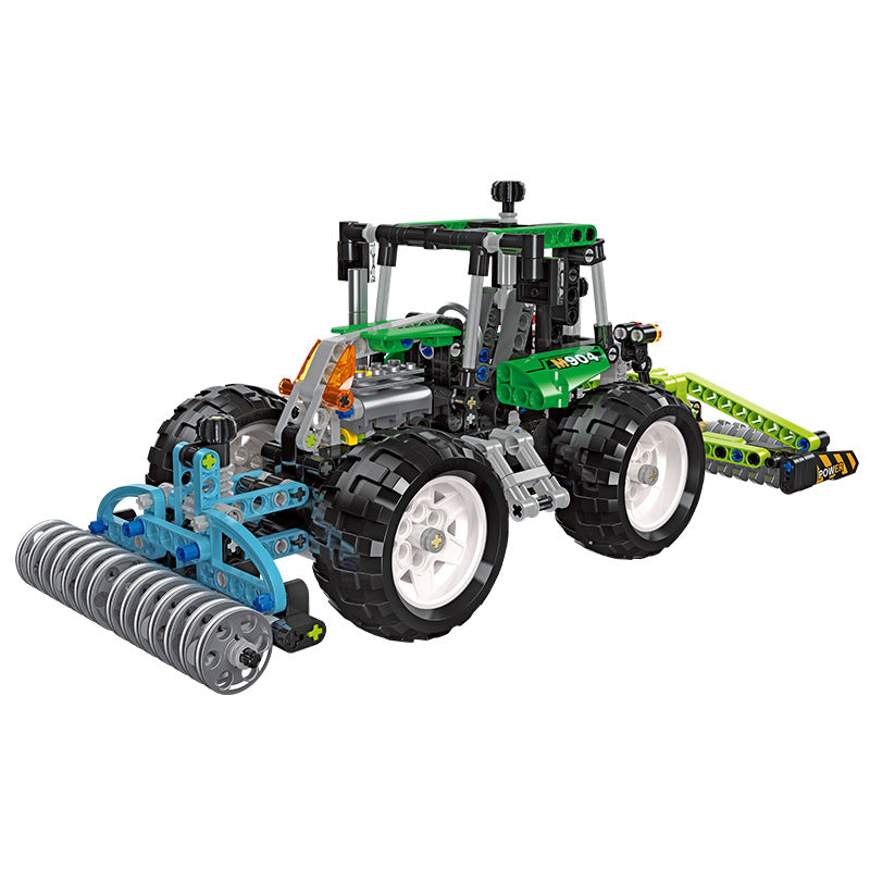 m904 the farm tractor - 565 pcs | jiestar 91003 - 4