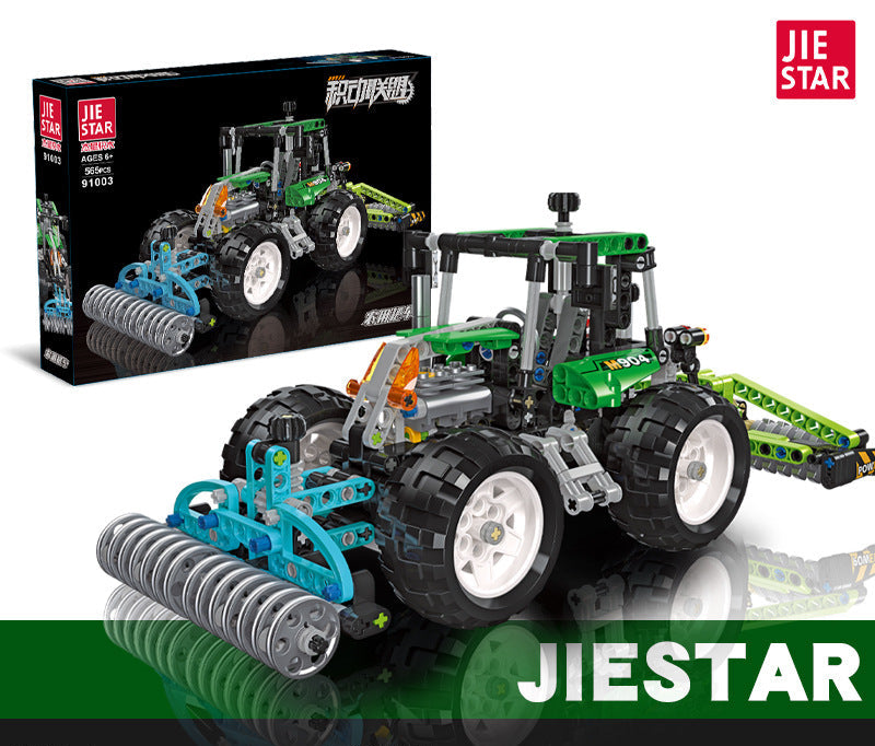 m904 the farm tractor - 565 pcs | jiestar 91003 - 5