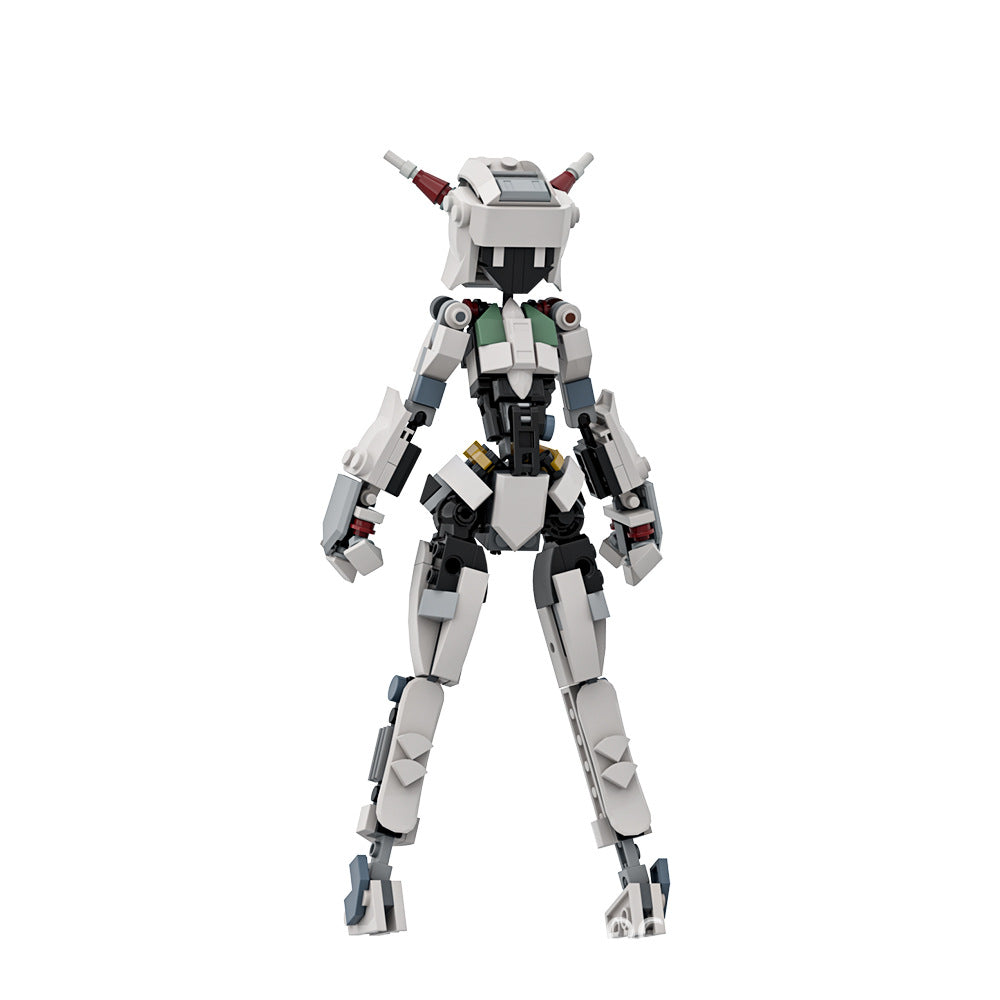 machine girl building set | lego compatible - 2