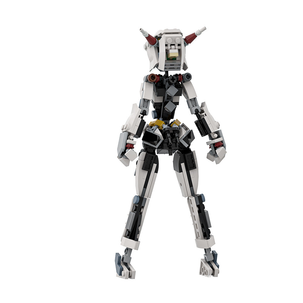 machine girl building set | lego compatible - 3