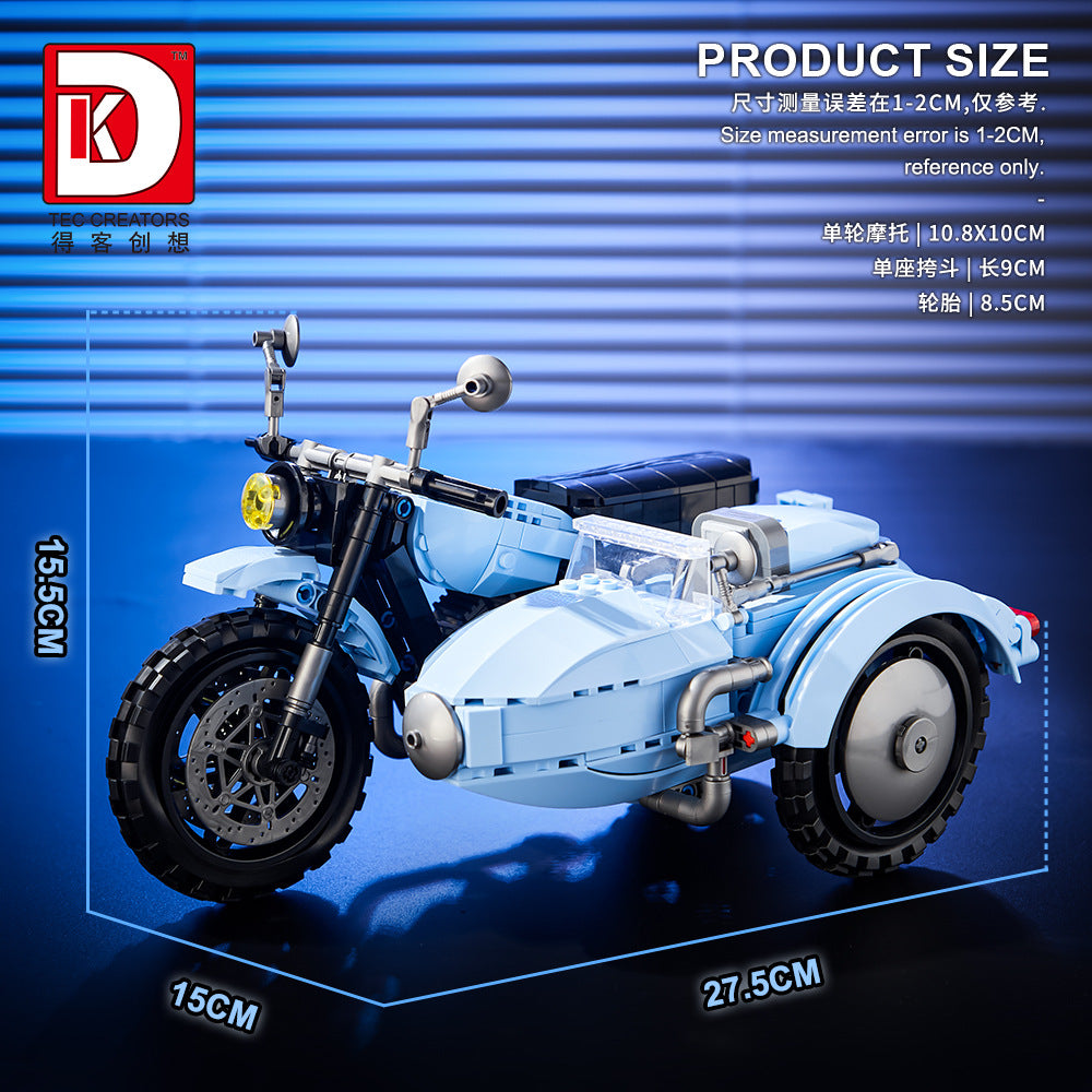 magic sidecar motorcycle - 700 pcs | dk 7038 - 2