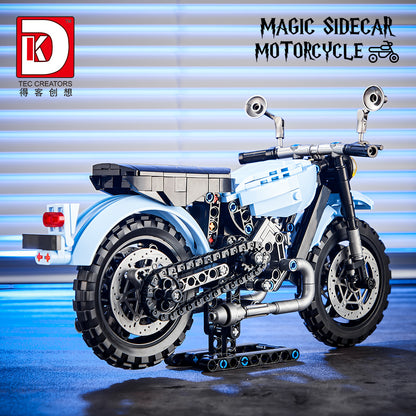 magic sidecar motorcycle - 700 pcs | dk 7038 - 3