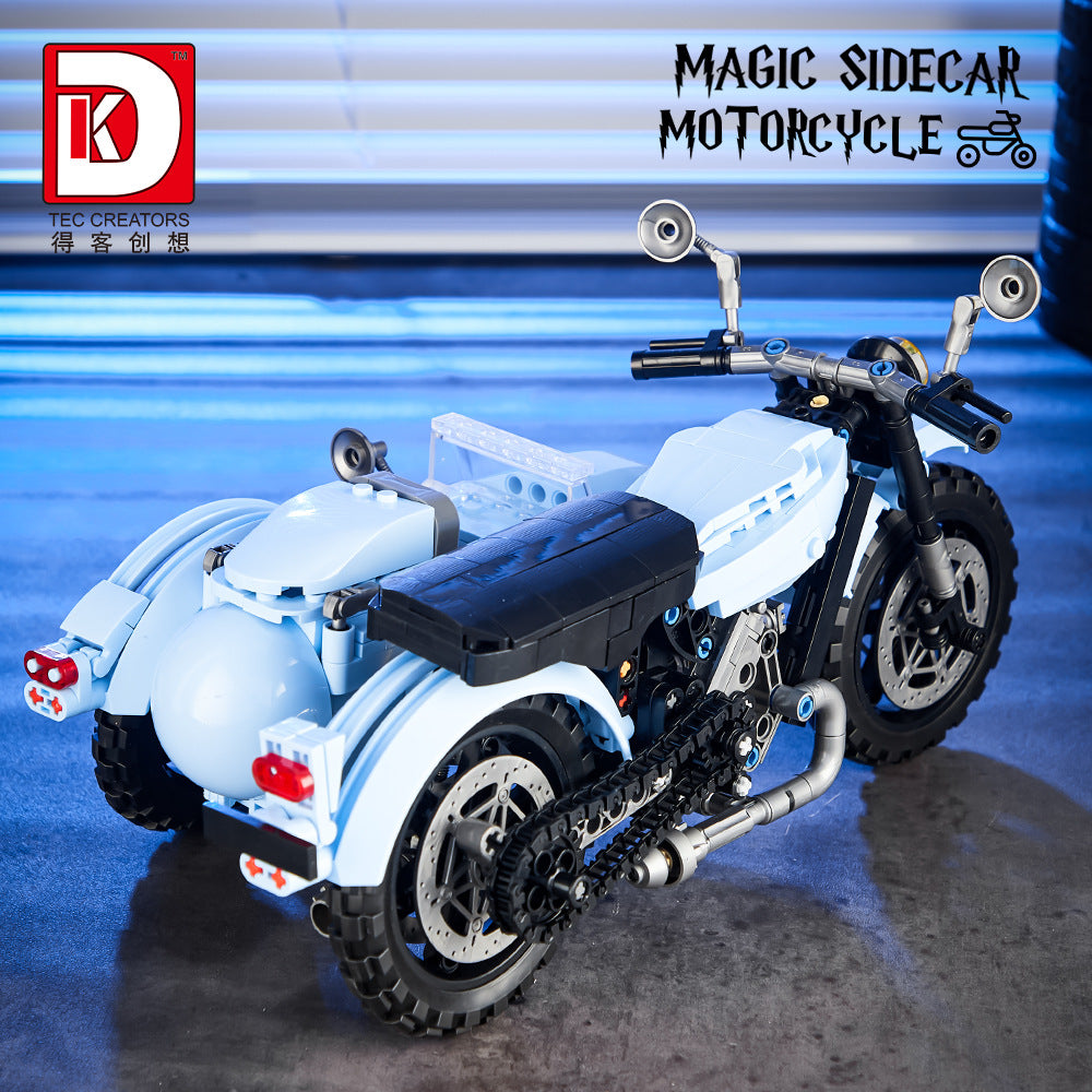 magic sidecar motorcycle - 700 pcs | dk 7038 - 4