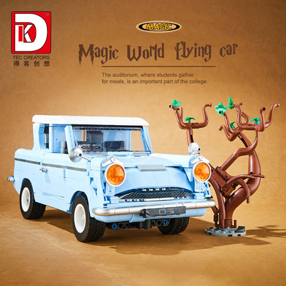 magic world flying car - 1390 pcs | dk 7035 - 2