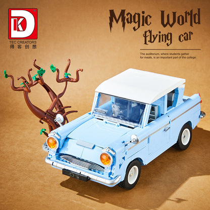 magic world flying car - 1390 pcs | dk 7035 - 4