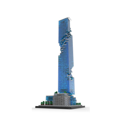 mahanakhon building set | 1:800 scale | moc-174819 - 3