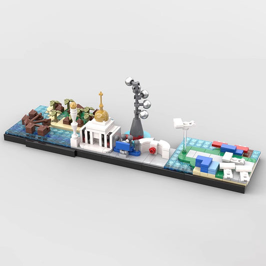 maldives skyline building set | moc-102255 - 1
