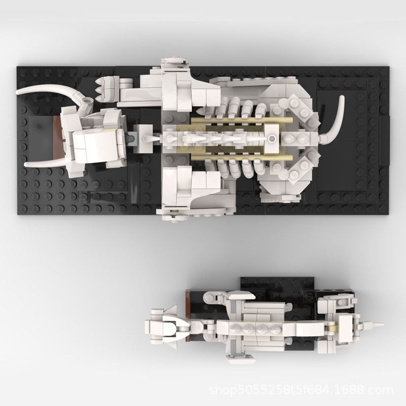 mammoth + saber-toothed cat building set | moc-42669 - 2