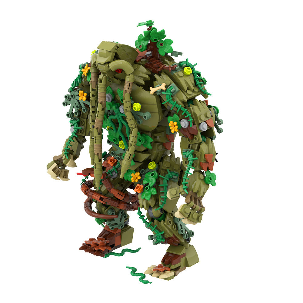 man-thing building set | lego compatible - 3
