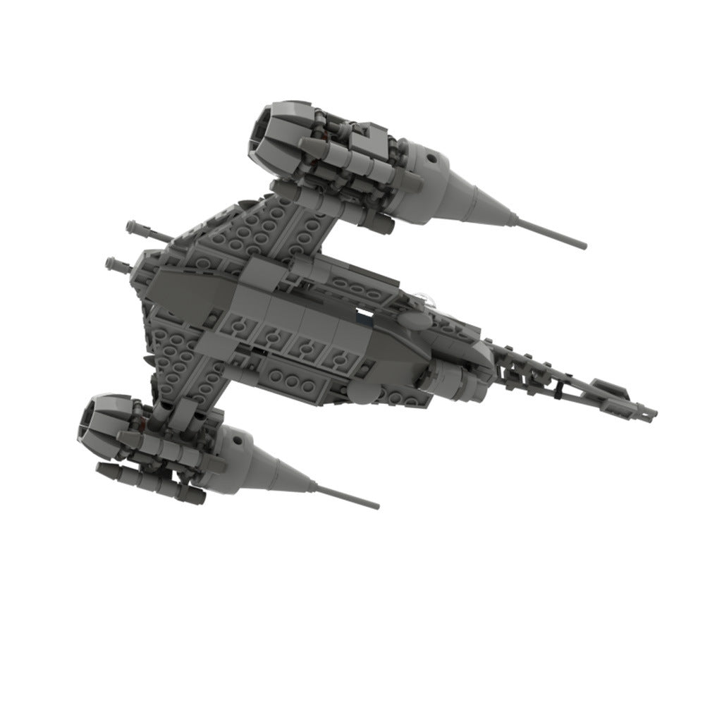 mandalorian n1 starfighter building set | star wars | moc-100546 - 3