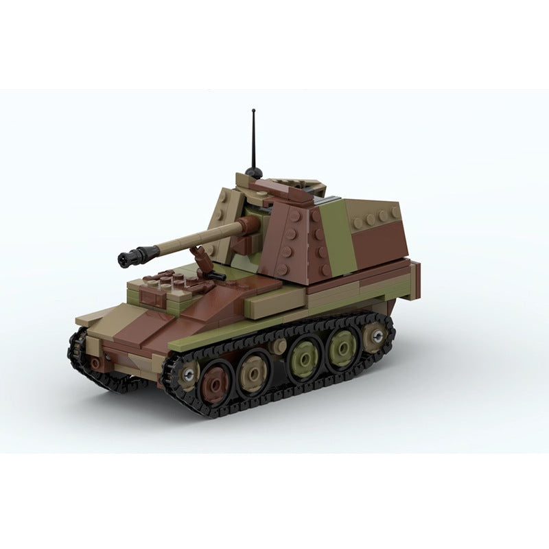marder iii ausf. m tank destroyers building set | moc-152115 - 1