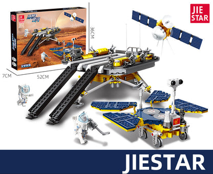 mars rover building set - 729 pcs | jiestar 59013 - 5