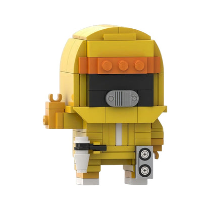 marty mcfly brickheadz building set | back to the future moc - 1