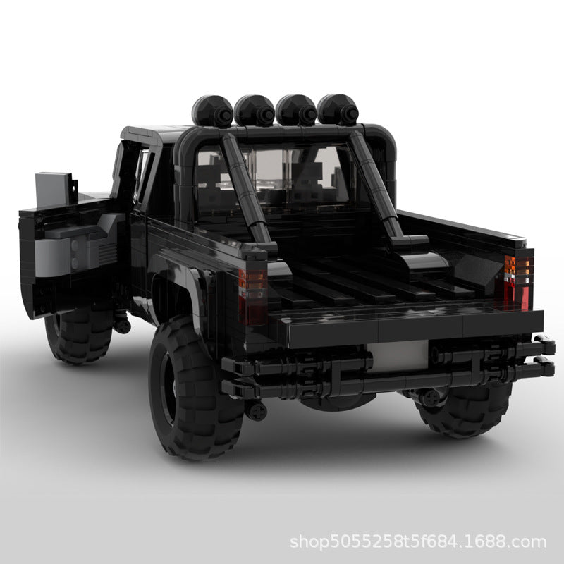 marty's pickup truck building set | back to the future | moc-66079 - 2