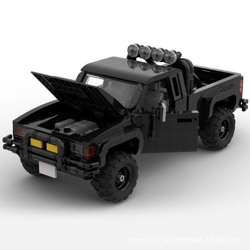 marty's pickup truck building set | back to the future | moc-66079 - 3
