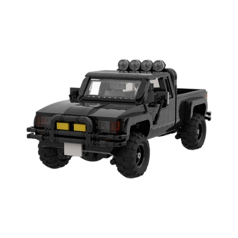 marty's pickup truck building set | back to the future | moc-66079 - 4
