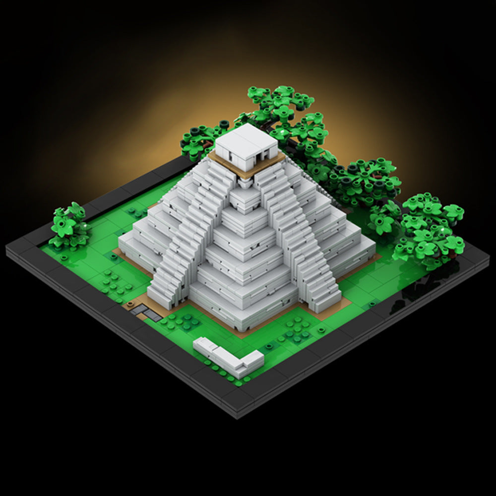 mayan pyramid building set | moc-137047 - 1