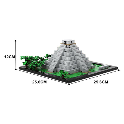 mayan pyramid building set | moc-137047 - 3
