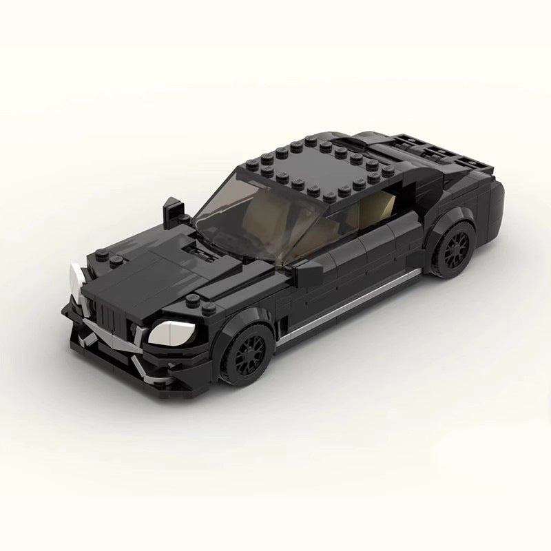 maybach s680 black knight lego-compatible building set | 343 pcs - 5