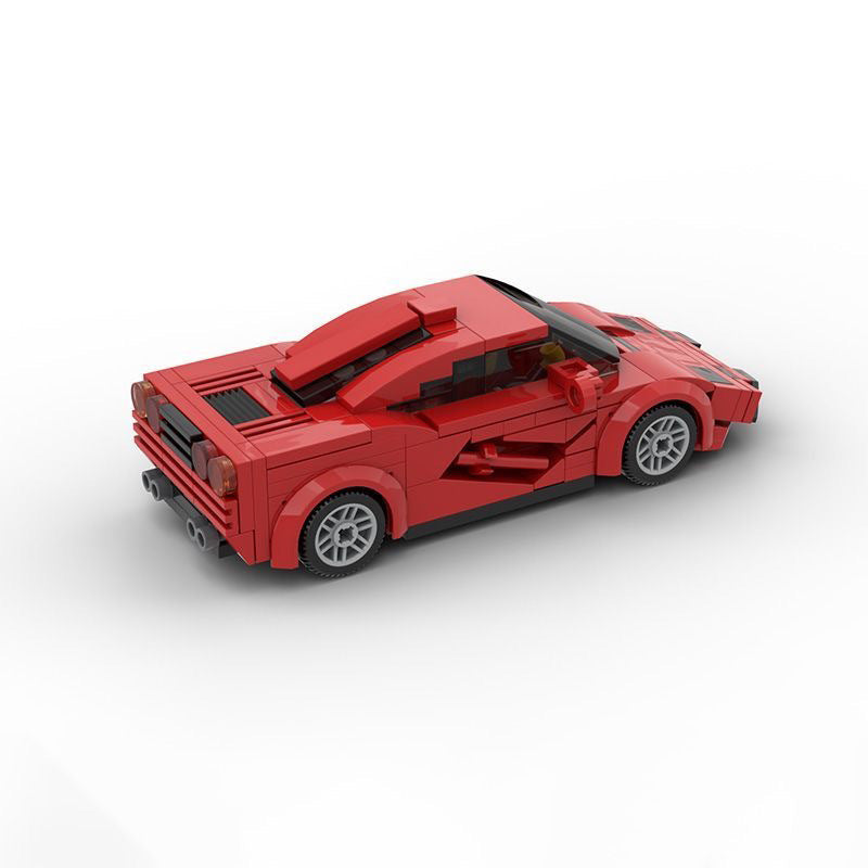 mclaren f1 building set | 6 stud wide | moc-34620 - 2