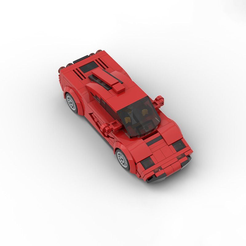 mclaren f1 building set | 6 stud wide | moc-34620 - 4