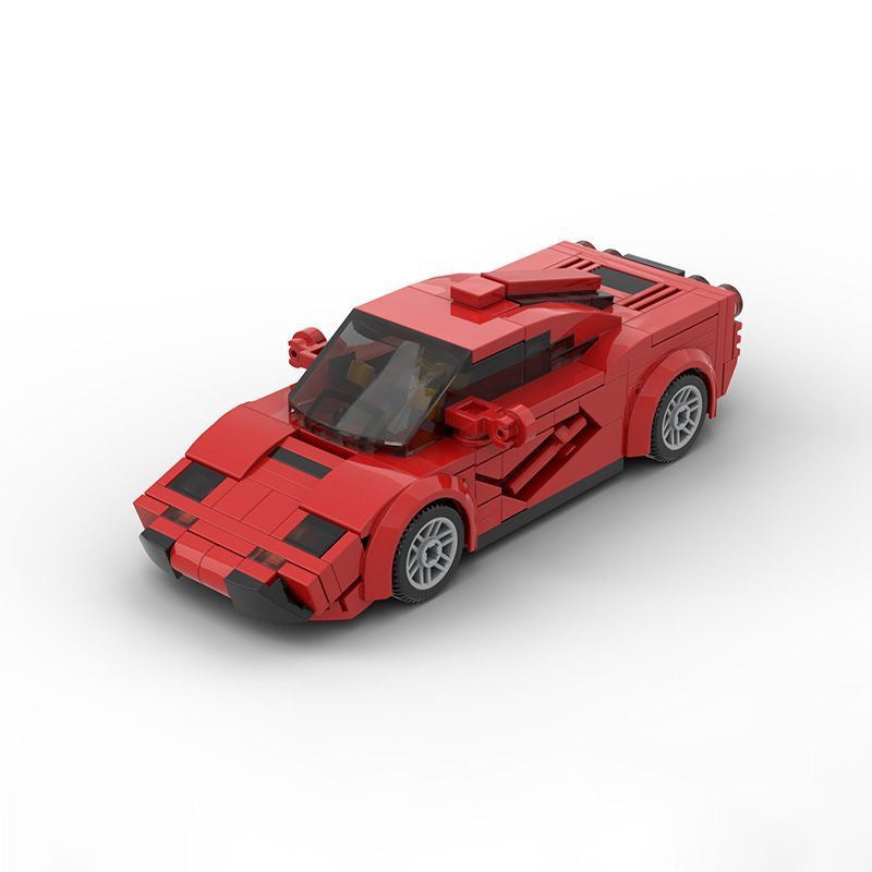 mclaren f1 building set | 6 stud wide | moc-34620 - 6