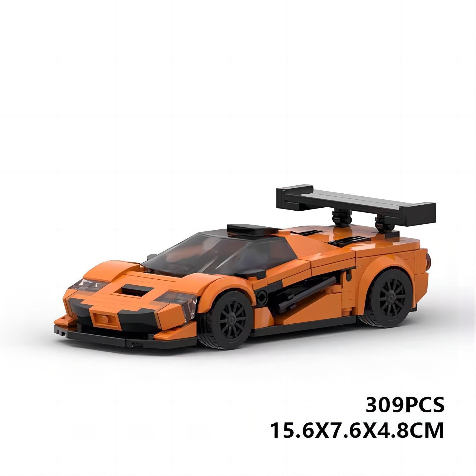 mclaren f1 lm building set | lego compatible - 3