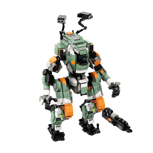 mecha robot building set - 1061 pcs | titanfall - 5