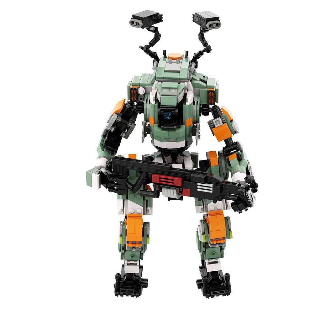 mecha robot building set - 1061 pcs | titanfall - 7