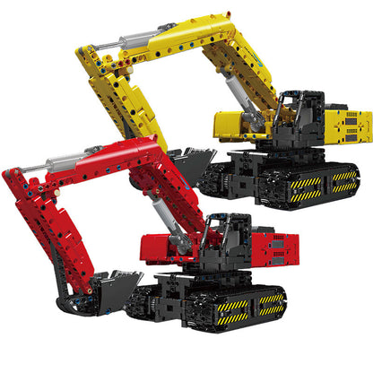 mechanical digger compatible with lego | mouldking 15061 - 5