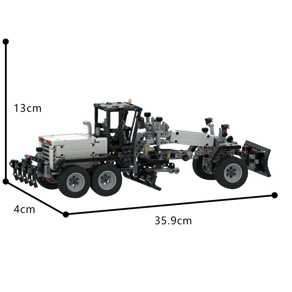 mechanical grader building set | moc-184333 - 4