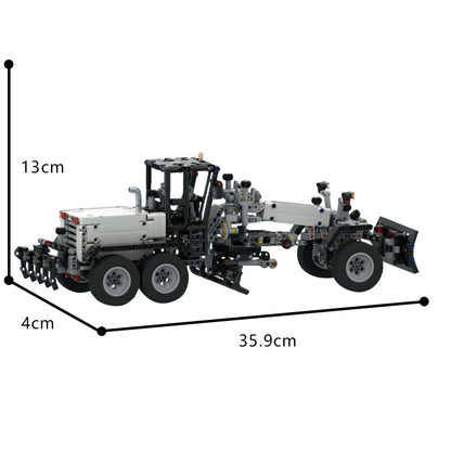 mechanical grader building set | moc-184333 - 4