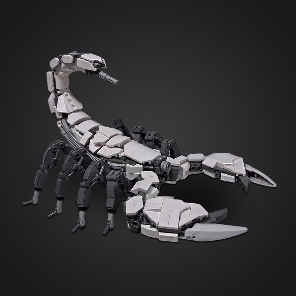 mechanical scorpion building set | lego compatible - 2