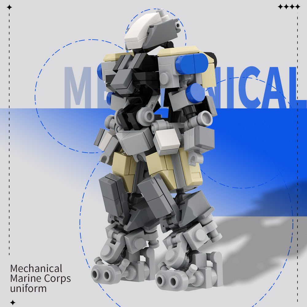 mechanised marine suit building set | moc-136252 - 1