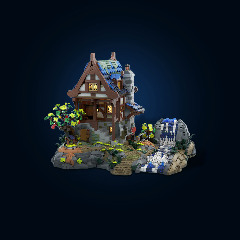 medieval blacksmith building set | moc-186959 - 1