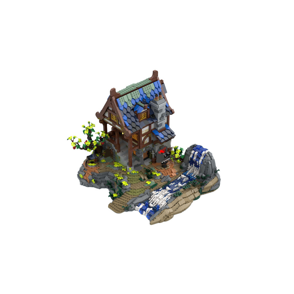 medieval blacksmith building set | moc-186959 - 5