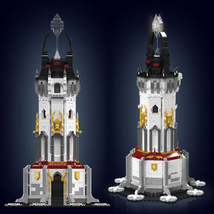 medieval central lighthouse - 2199 pcs | mouldking 16055 - 2